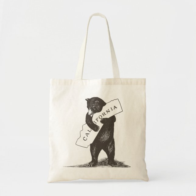 Tote Bag Je T'Aime Californie (Devant)