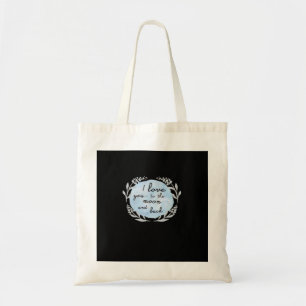 Tote Bag Je t'aime jusqu'à la lune et retour, un design sin