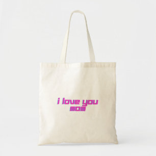 Tote Bag Je t'aime maman - Conception de l'amour maternel d