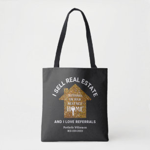 Tote Bag Je Vends Immobilier Love Référentiels Realtor
