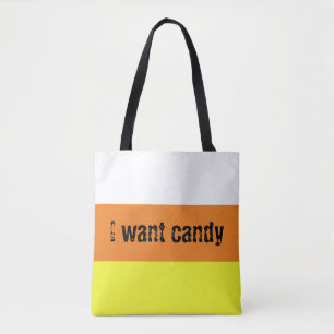 Tote Bag Je veux des bonbons du maïs