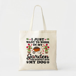 Tote Bag Je Veux Juste Travailler Dans Mon Jardin Et Me Per
