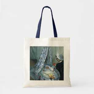 Tote Bag Jean Monet dans son berceau par Claude Monet
