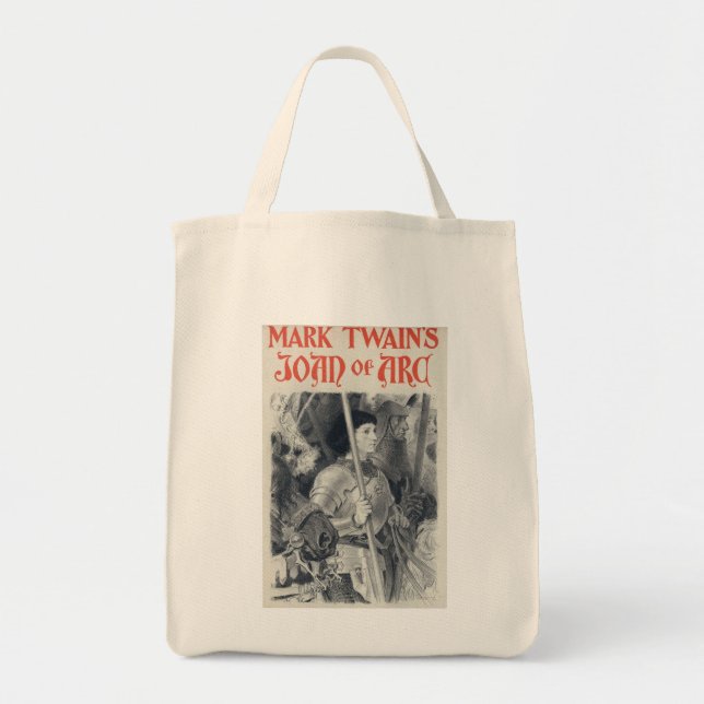 Tote Bag Jeanne d'Arc de Mark Twain (Devant)