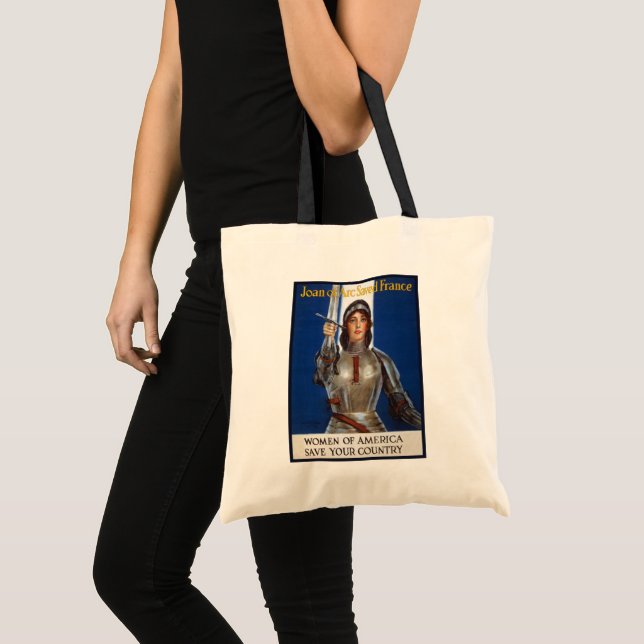 Tote Bag Jeanne d'Arc Héroïne française Héroïne nationale C (Devant (produit))