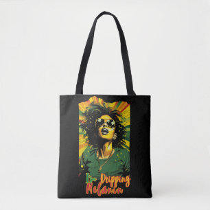 Tote Bag J'écrase Melanin Les femmes noires sont belles