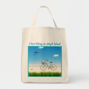 Tote Bag Jekyll Island GA Beach Vélo