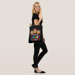 Tote Bag J'enseigne aux cookies intelligents professeur de 