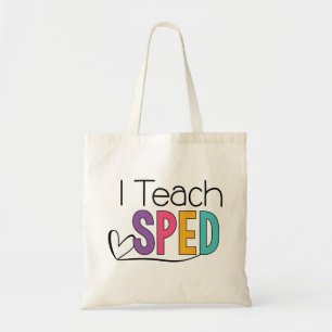 Tote Bag J'enseigne Fourre-tout EXPÉDIÉ