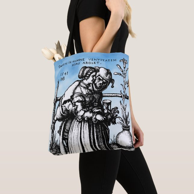 Tote Bag Jester Death et le jeune homme (De près)