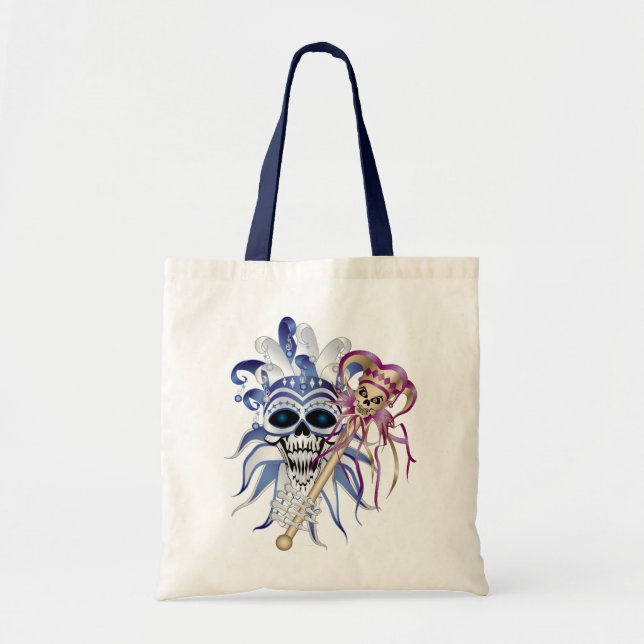 Tote Bag Jester Skull (Devant)