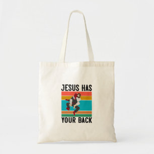 Tote Bag Jésus A Ton Dos Brésilien Jiu Jitsu Don Chris