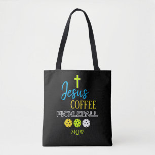 Tote Bag JESUS Café Pickleball de Style