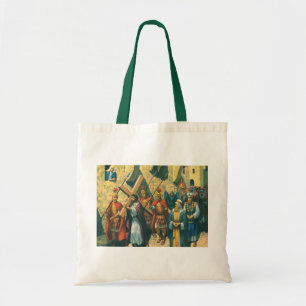 Tote Bag Jésus-Christ portant la Croix jusqu'à sa Crucifixi