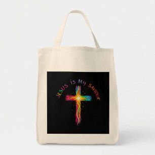 Tote Bag Jésus est mon Sauveur Un rappel fidèle de l'amour