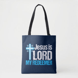 Tote Bag Jésus est Seigneur Mon Rédempteur Église de la 