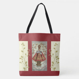 Tote Bag Jésus infantile des anges pleins d'adoration de