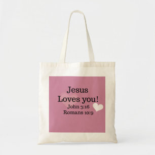 Tote Bag Jesus Loves you