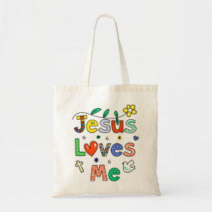 Tote Bag Jésus m'aime