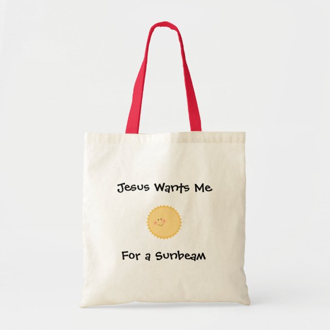 Tote Bag Jésus me veut pour Sunbeam Fourre-tout - LDS (Devant)
