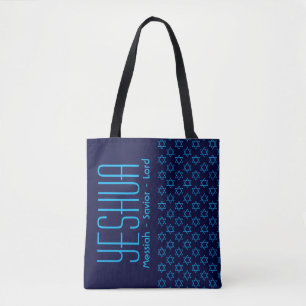 Tote Bag Jésus YESHUA Messiah Sauveur Seigneur Personnalisé