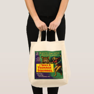 Tote Bag J'étais un écureuil adolescent Parodie