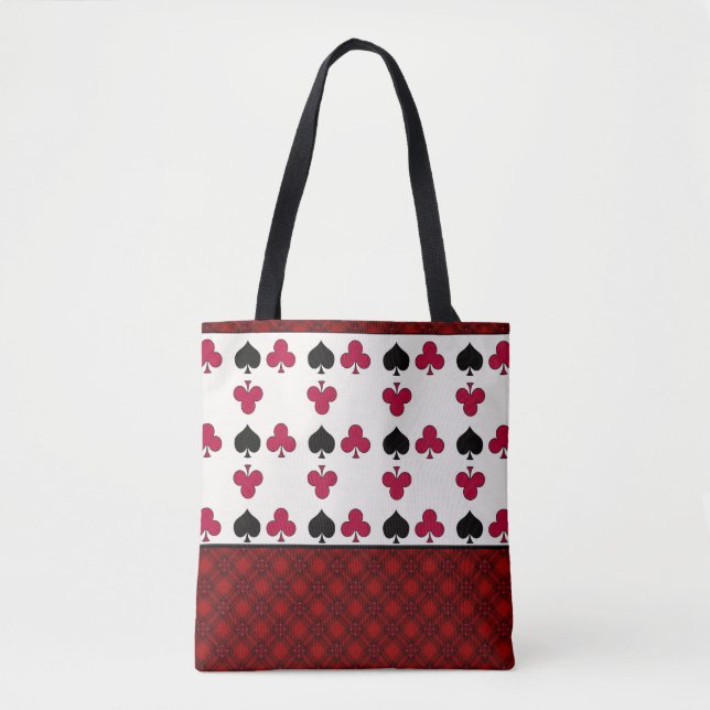 Tote Bag Jeu de carte de poker (Devant)