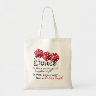 Tote Bag Jeu de dés Bunco