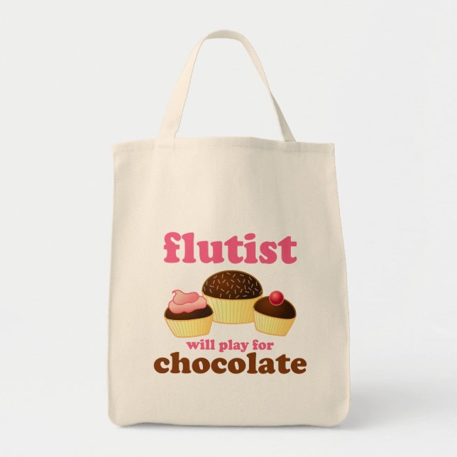 Tote Bag Jeu de musique de cannelure pour le cadeau de (Devant)
