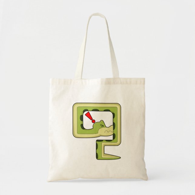 Tote Bag Jeu de serpent (Devant)