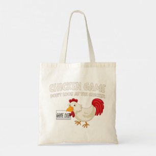 Tote Bag Jeu du poulet – Ne regardez pas le poulet drôle