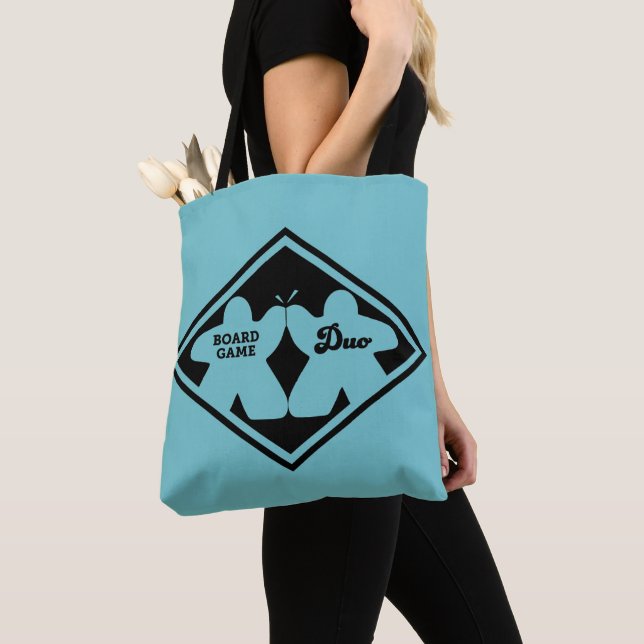 Tote Bag Jeu Duo Black Frame Fourre-tout (De près)