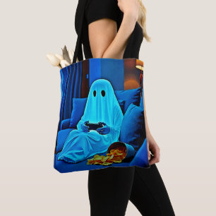 Tote Bag Jeu Ghost Soirée Cosy En Design