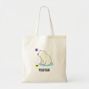 Tote Bag Jeu scientifique amusant pour l'ours polaire