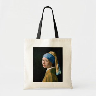 Tote Bag Jeune fille à oreille perle, Johannes Vermeer, 166