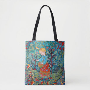 Tote Bag Jeune Fille Guérisseuse