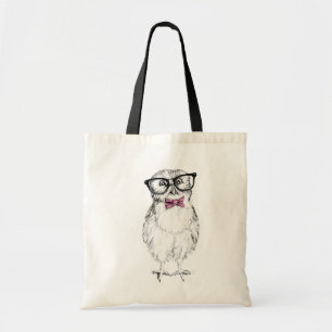 Tote Bag Jeune hibou ringard