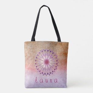 Tote Bag Jeune mariée de mariage d'aquarelle de fleur de