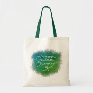 Tote Bag Jitter Juice Junkie - café transparent art.