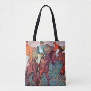 Tote Bag Jockey et cheval, Edgar Degas