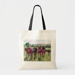 Tote Bag Jockeys et chevaux de course, Edgar Degas