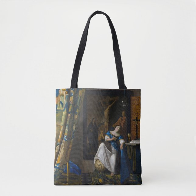 Tote Bag Johannes Vermeer - Allégorie de la foi (Devant)