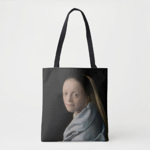 Tote Bag Johannes Vermeer - Étude d'une jeune femme