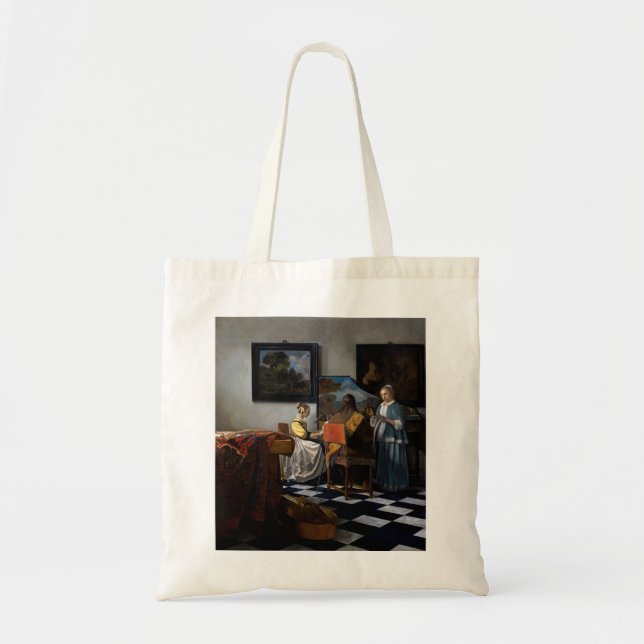 Tote Bag Johannes Vermeer - Le Concert (Devant)