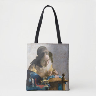 Tote Bag Johannes Vermeer - Le Lacemaker