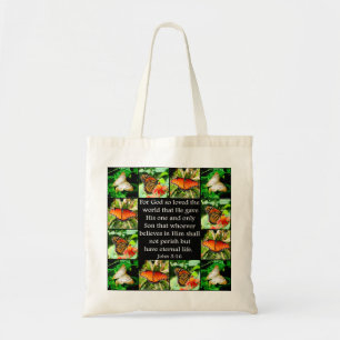 TOTE BAG JOHN 3:16 CONCEPTION DE BOUTEILLES
