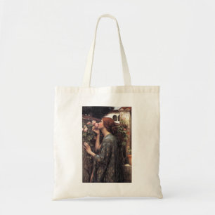 Tote Bag John William Waterhouse - L'âme du Rose
