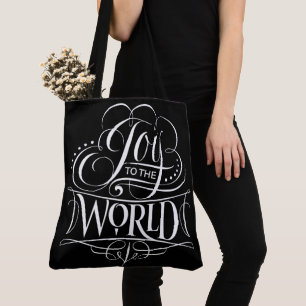 Tote Bag Joie au monde Noël chrétien Jésus Dieu