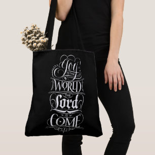 Tote Bag Joie au monde Noël chrétien Jésus Dieu