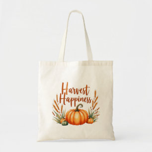 Tote Bag Joie de la récolte – Aquarelle cosy